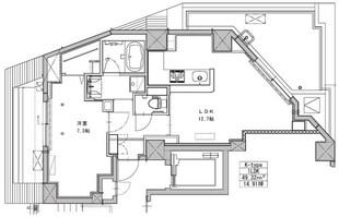 MALULANI千駄ヶ谷の物件間取画像